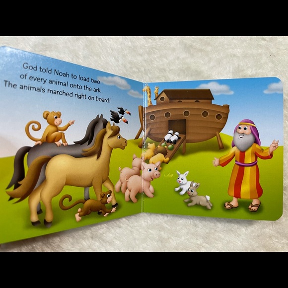 Small Bible Related Kids Board Books - Picture 3 of 5